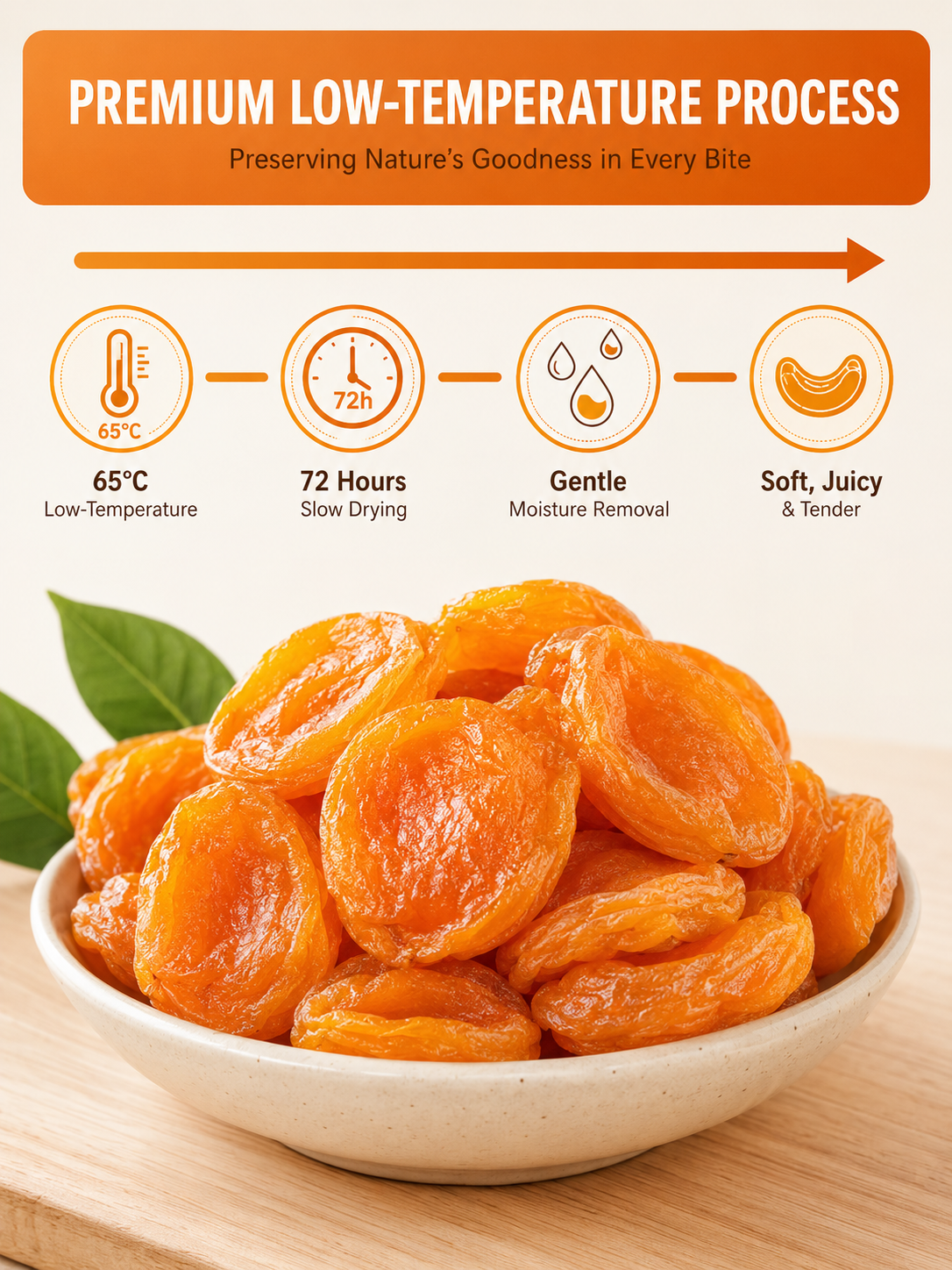 California Specialty Dried Apricots-Yana