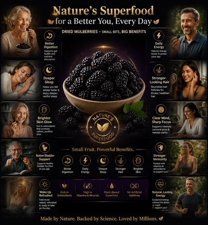 High-Altitude "King of Anthocyanins" Mulberries 🏔️✨-TOP1