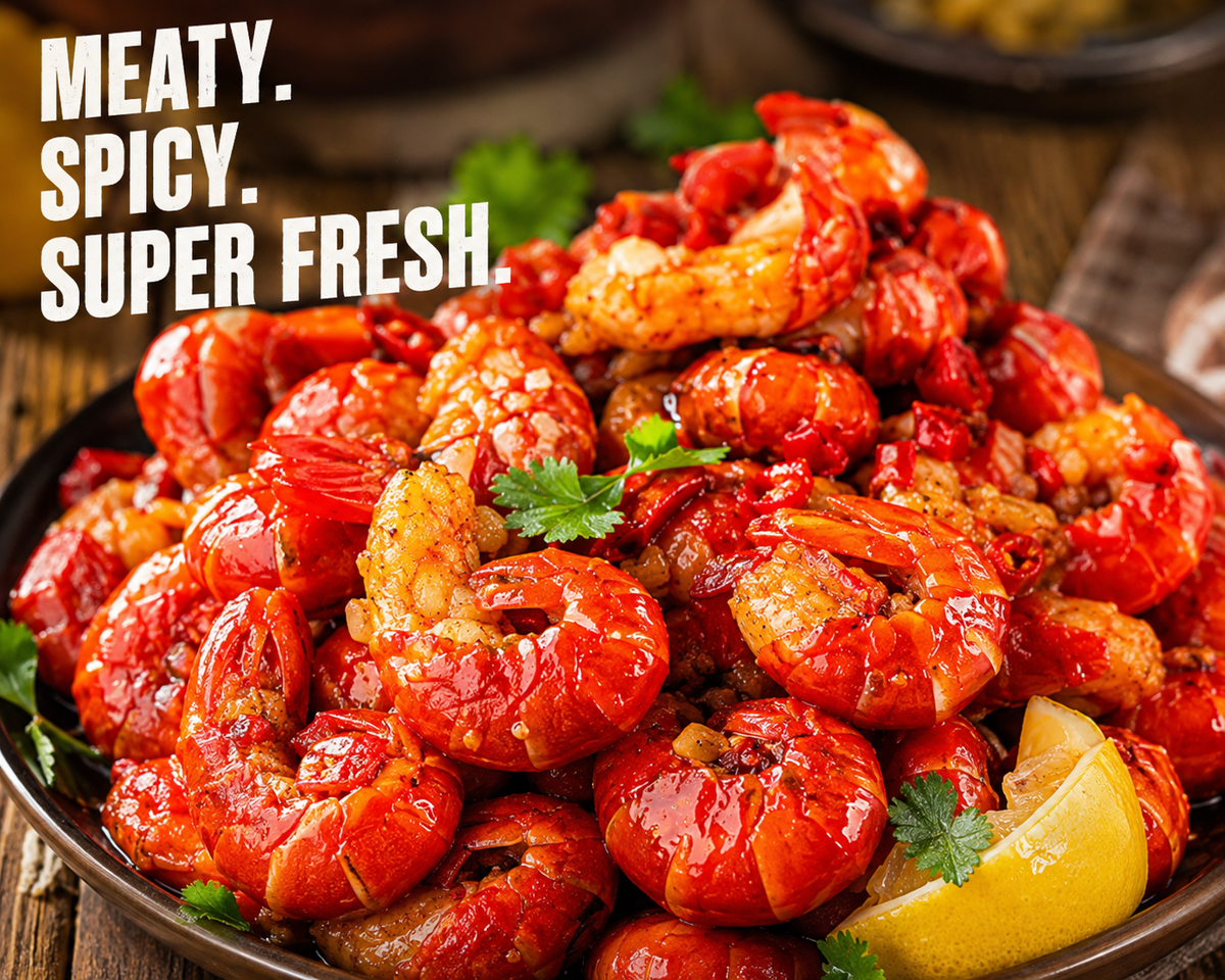 Fresh lobster tail meat with shell-Yana