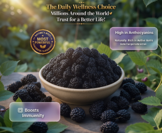 High-Altitude "King of Anthocyanins" Mulberries 🏔️✨-TOP1